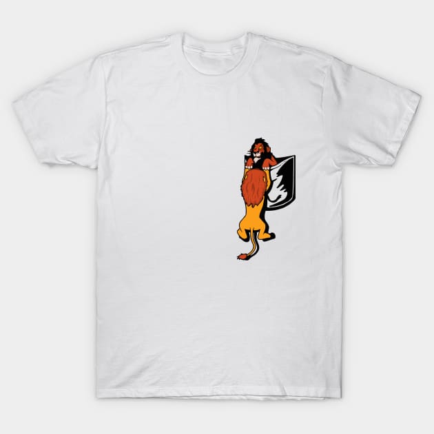 Mufasa Lion King Pocket T-Shirt by Siamang